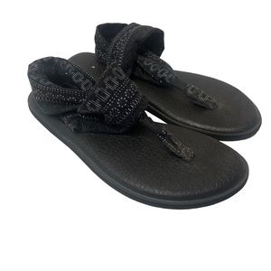 Sanuk Women's Yoga Sling 2 Prints Flips Flops Sandals 1019795 Shibori St…